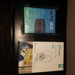 SOLD    Echo Dot and Tp-link smart plug